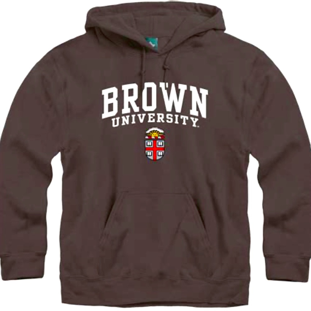 Brand New Brown University Hooded Sweatshirt Hoodie Sm